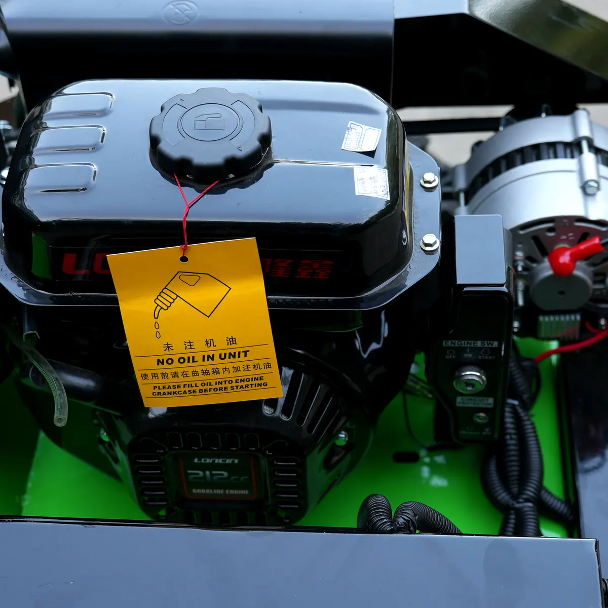 Detail View – Gasoline Engine Generator