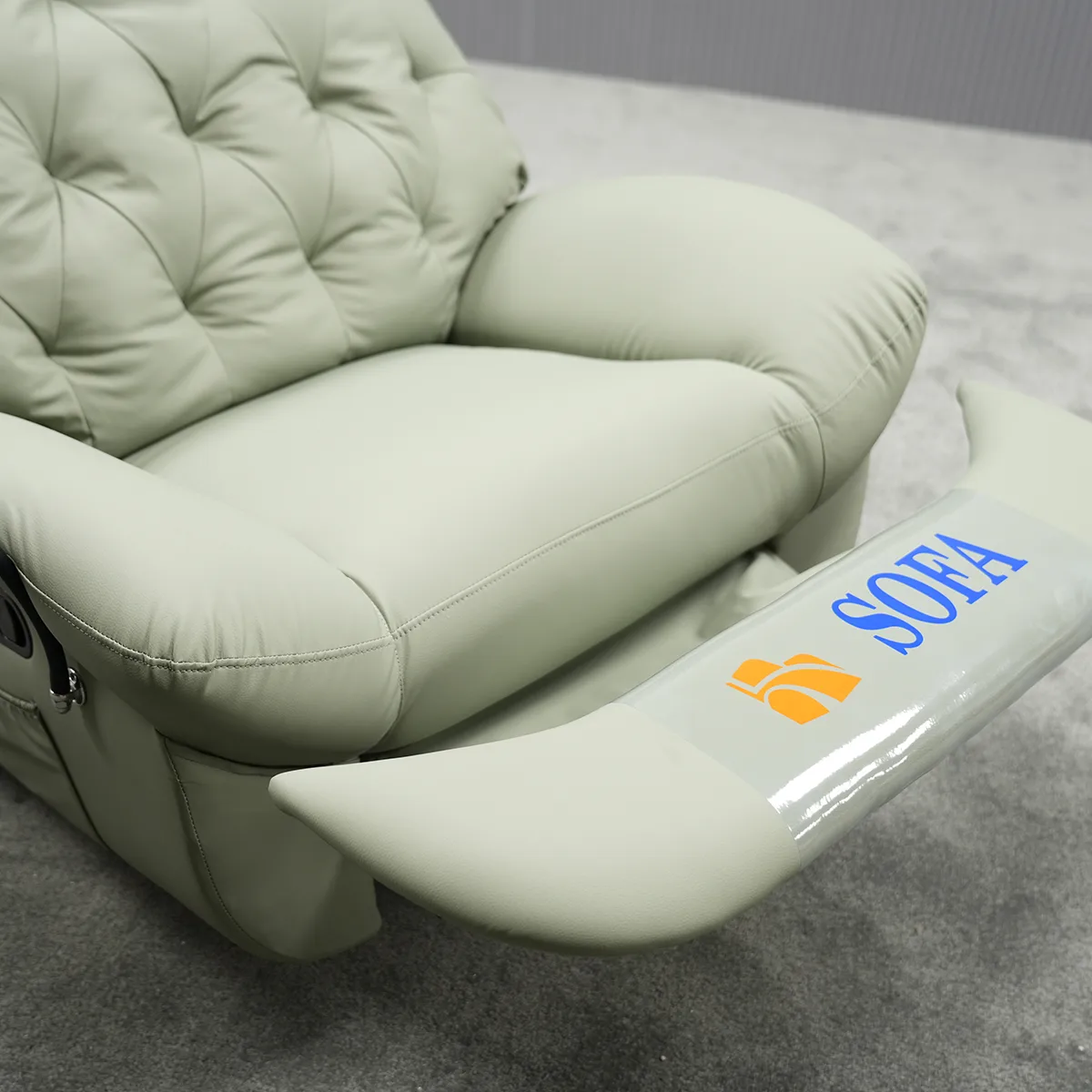 Footrest extended