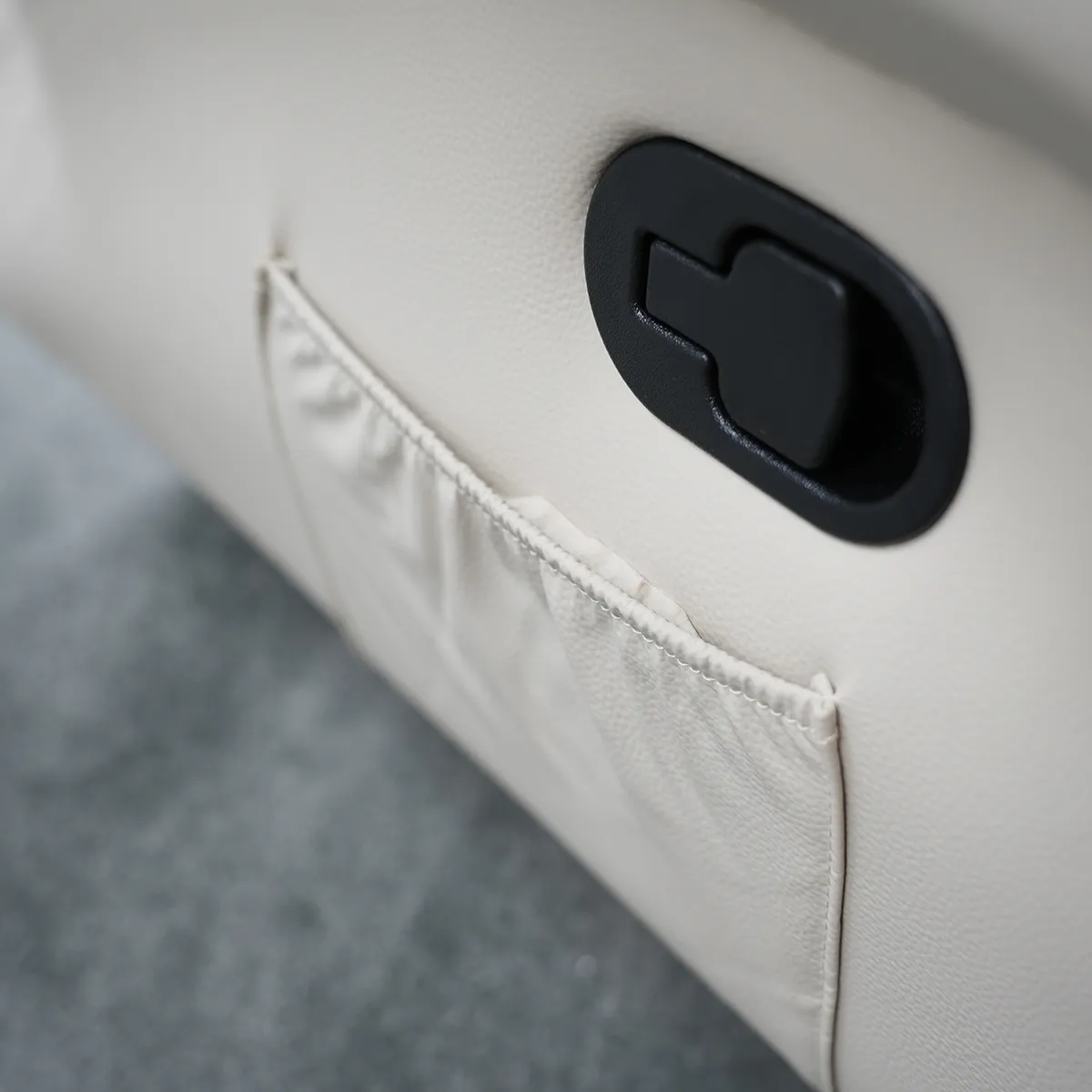 Adjustment switch and side pocket