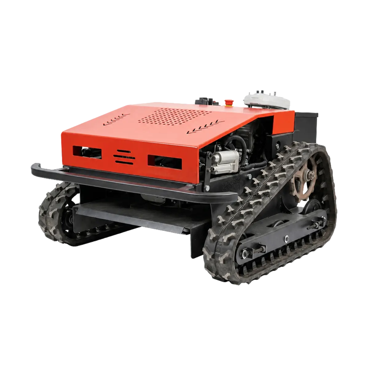 Remote-controlled lawn mower
