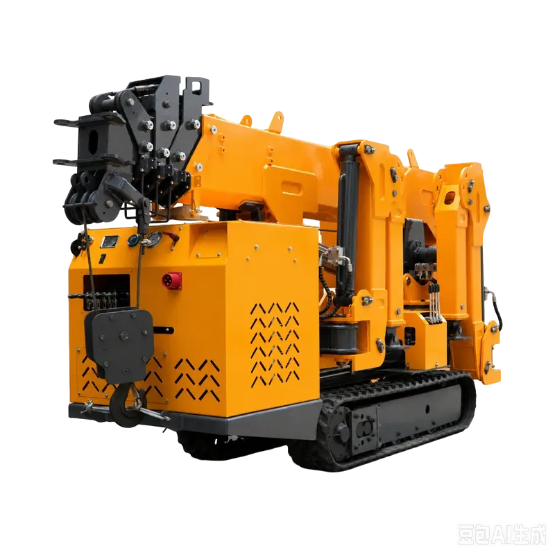 3-ton crawler spider crane