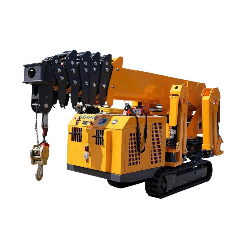 3–4 ton crawler spider crane