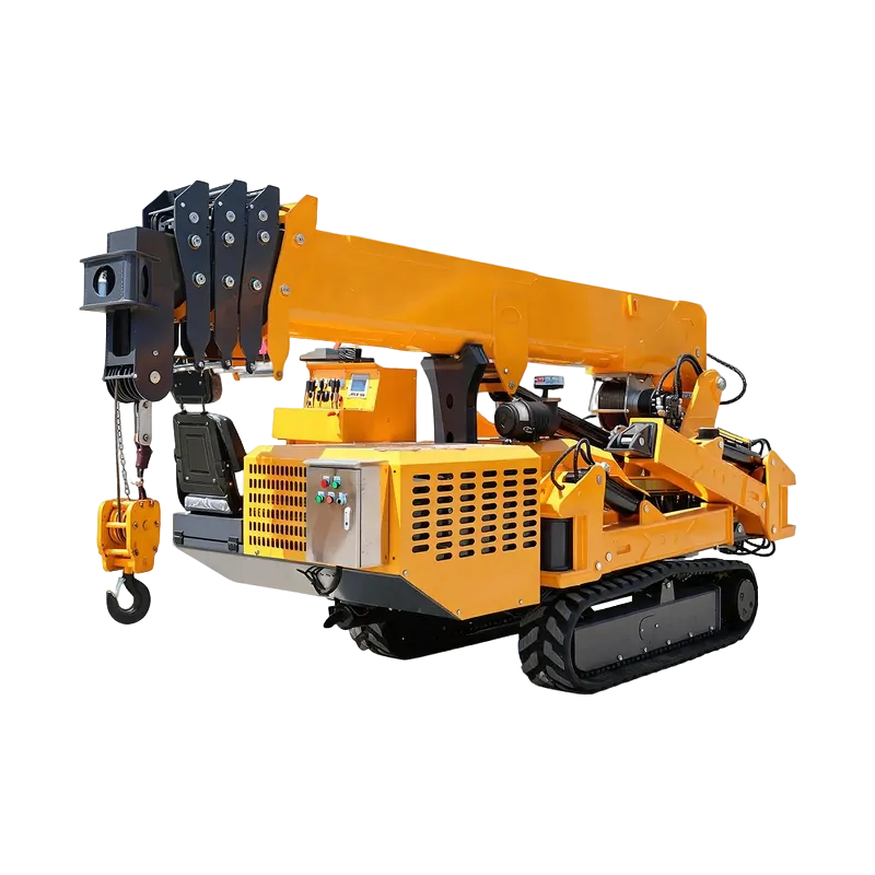 5-ton crawler spider crane
