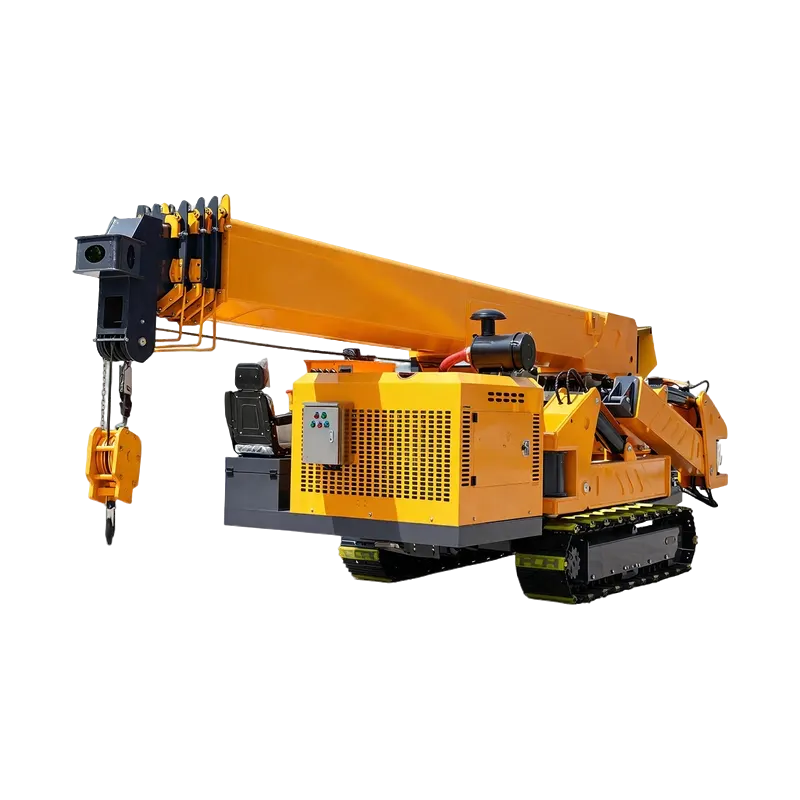12-16 ton crawler spider crane