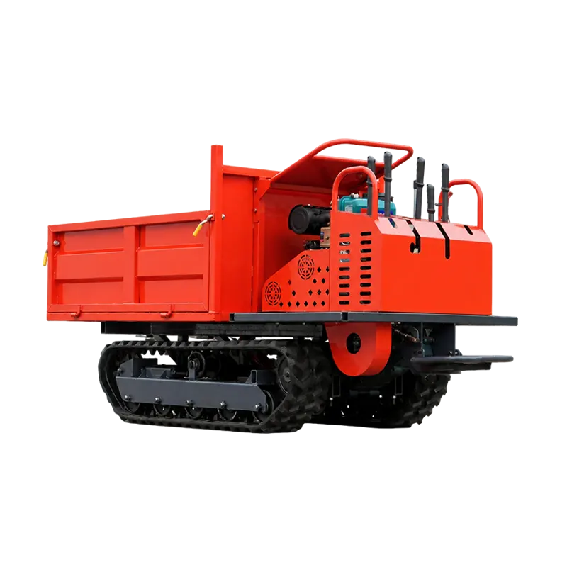 1.5-ton hand-guided tracked transporter