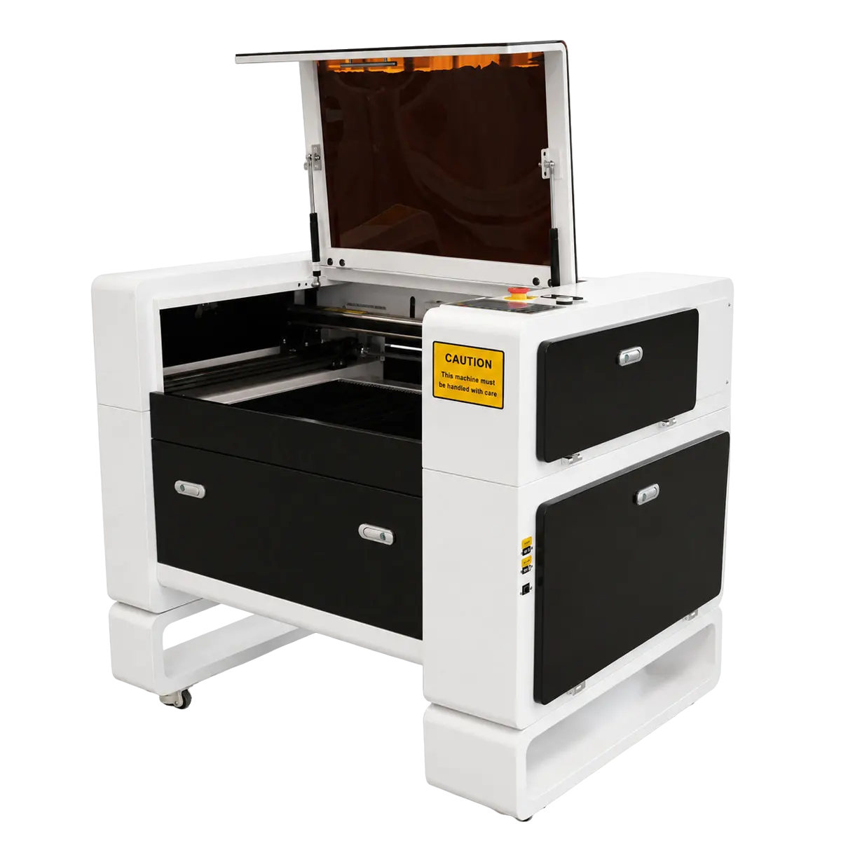 Máquina gravura do laser do CO2 compacto