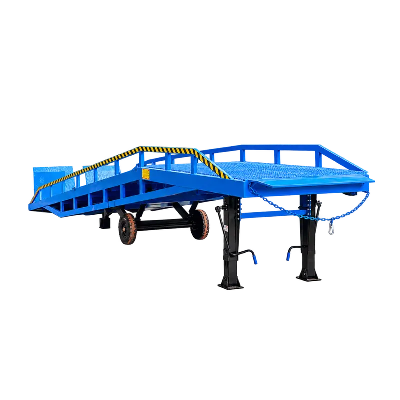 Two-Section Mobile Yard Ramp