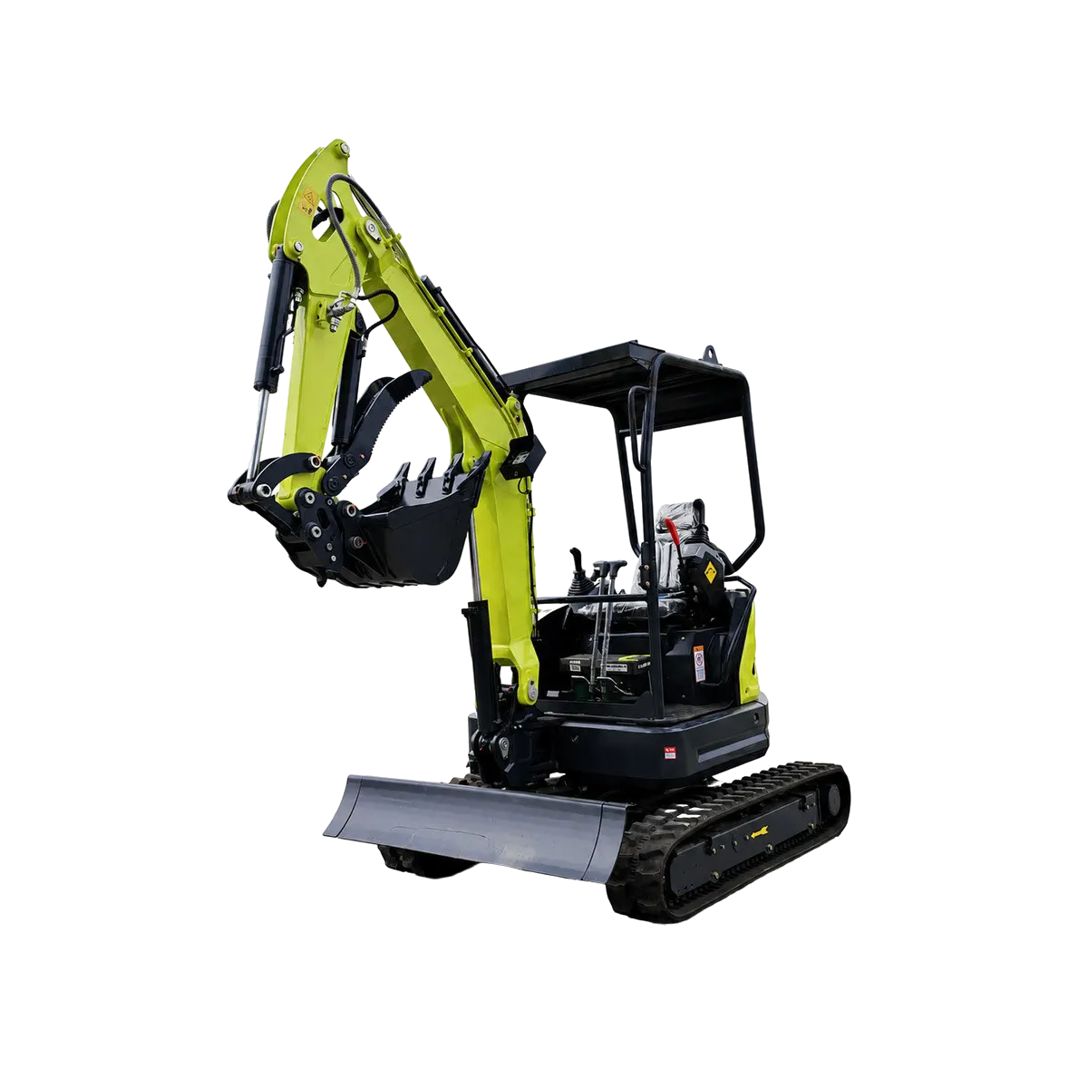 Miniature crawler excavator