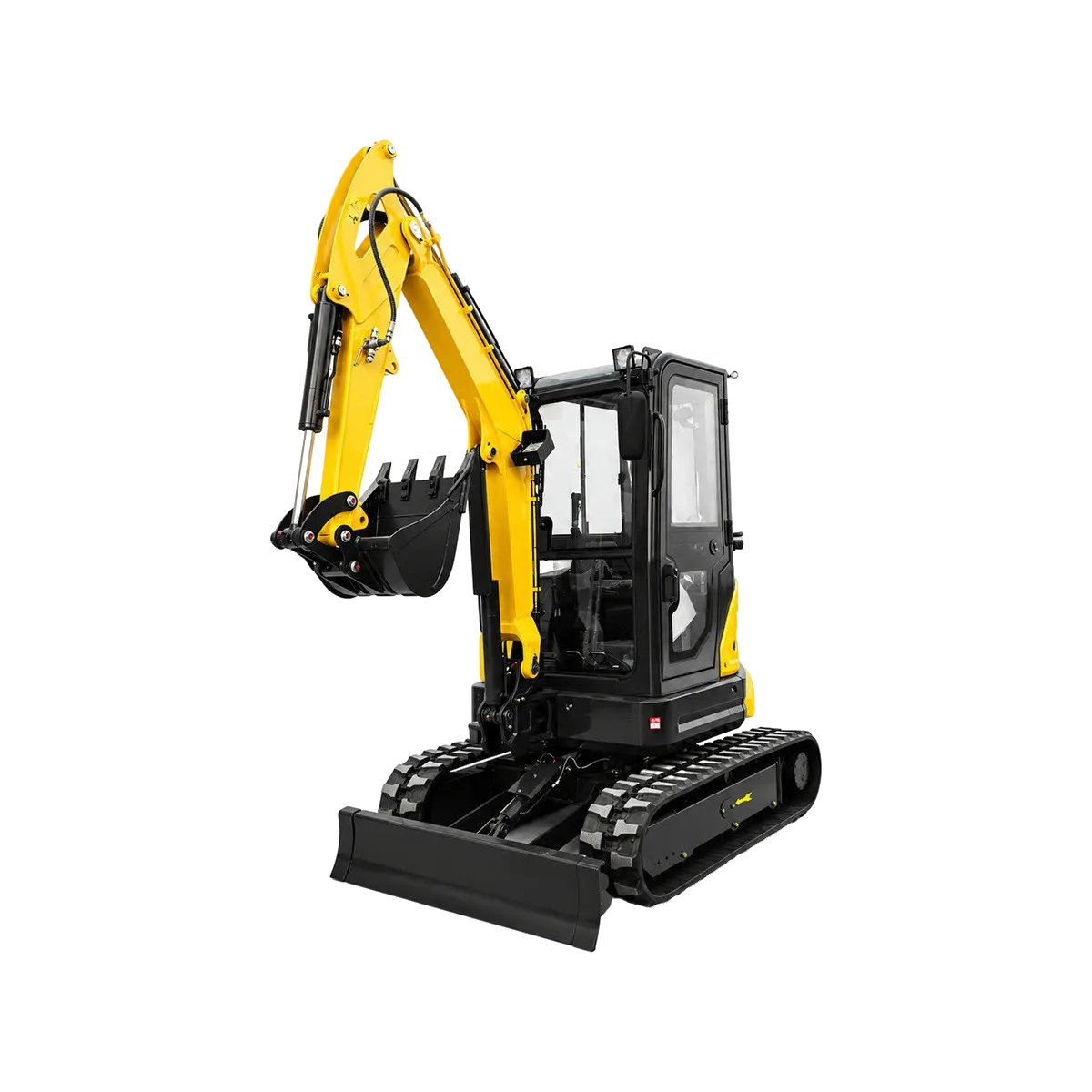 Miniature crawler excavator
