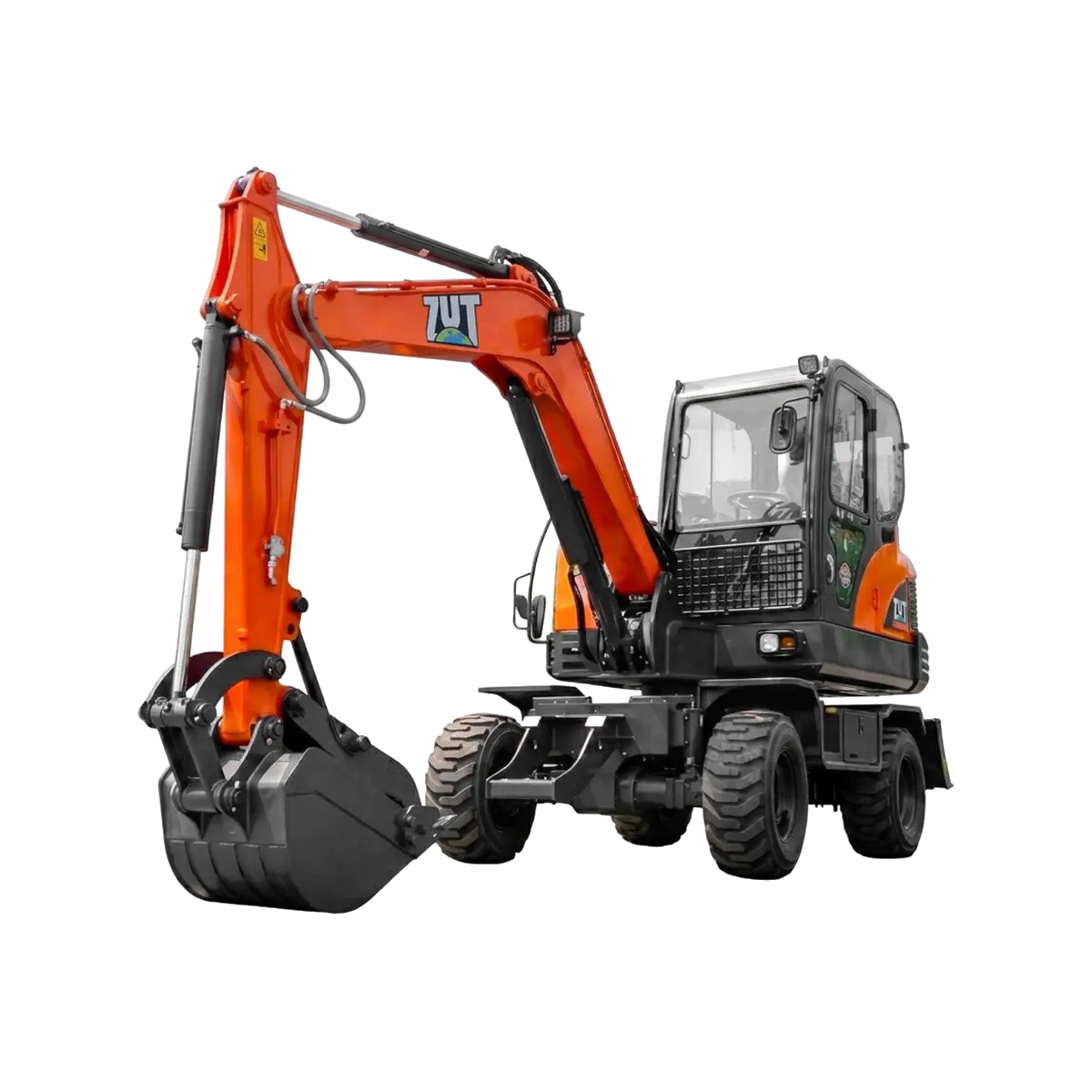 Wheel-type excavator