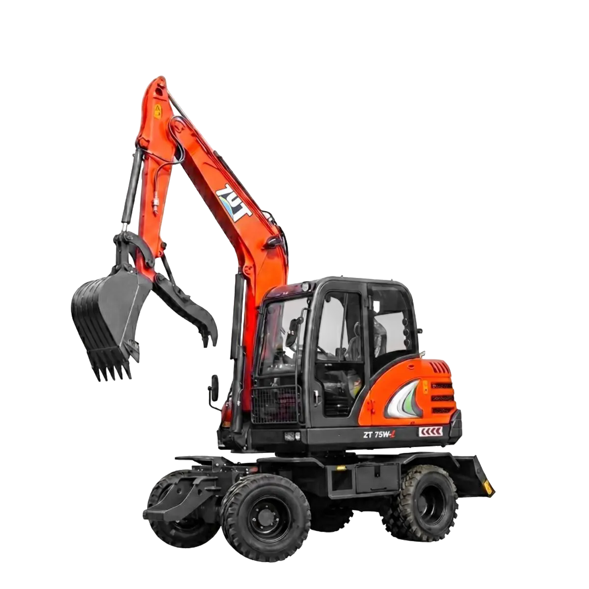 Wheel-type excavator