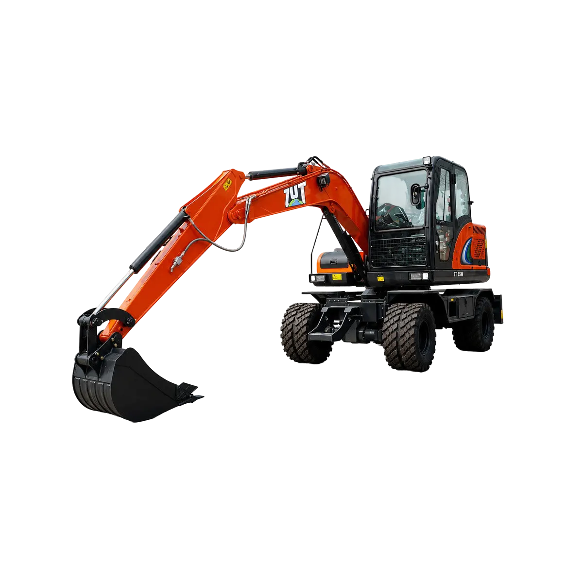 Wheel-type excavator