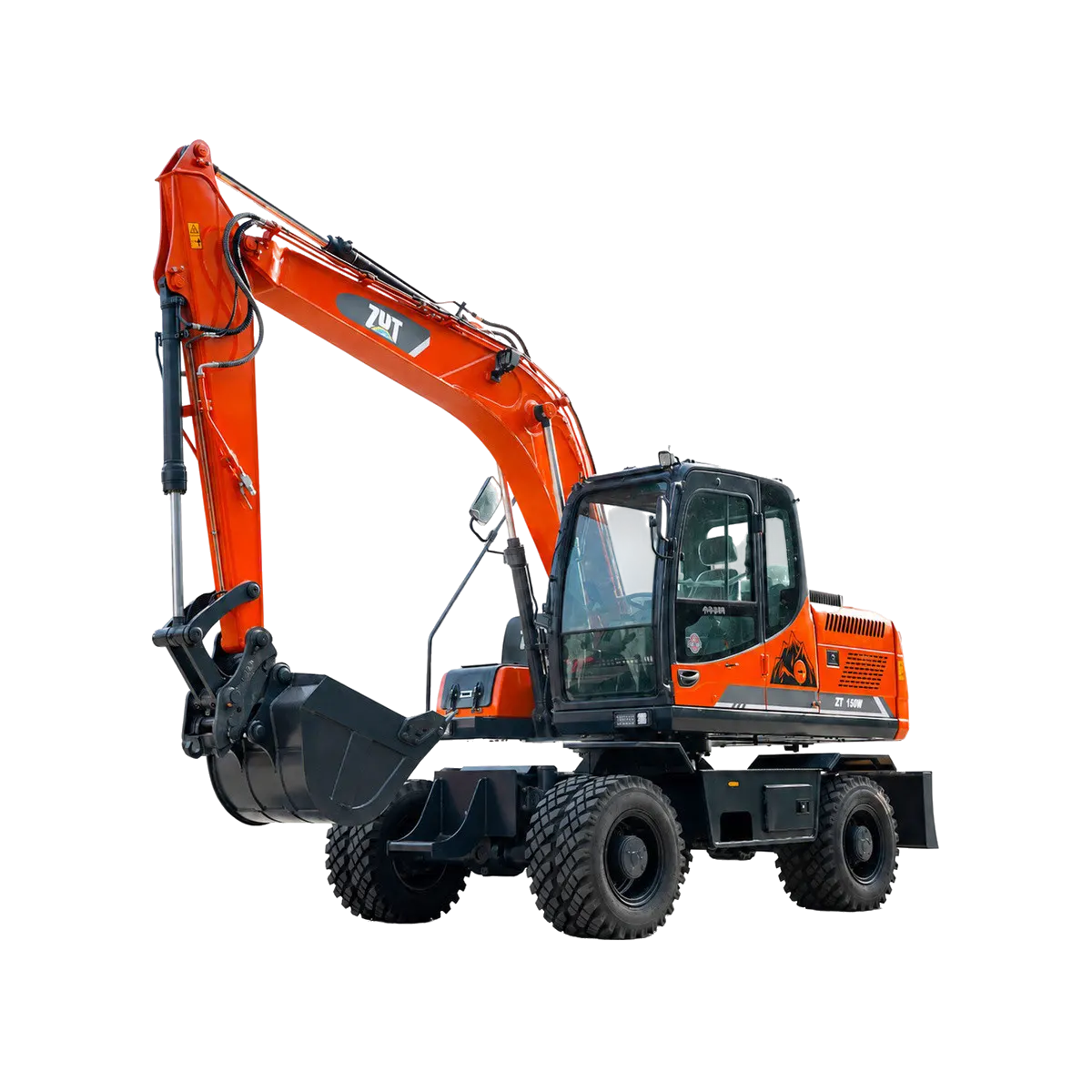 Wheel-type excavator