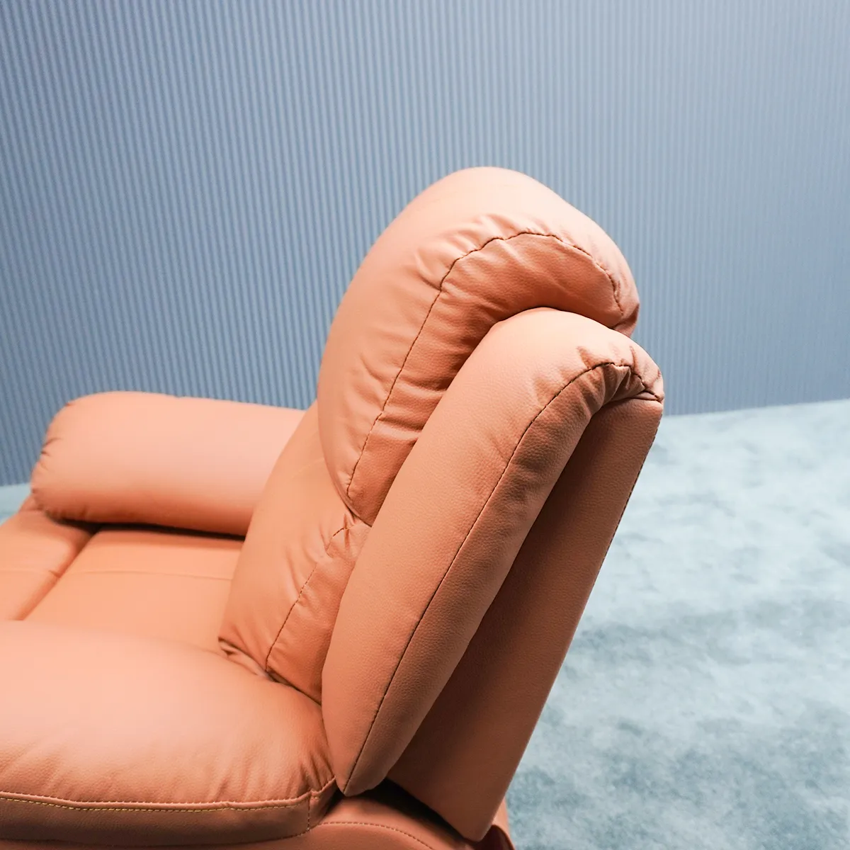 Side of the backrest