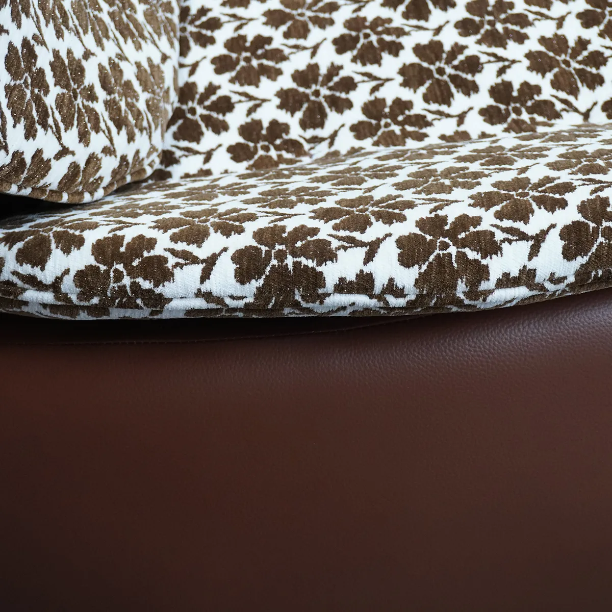Bottom edge of the backrest
