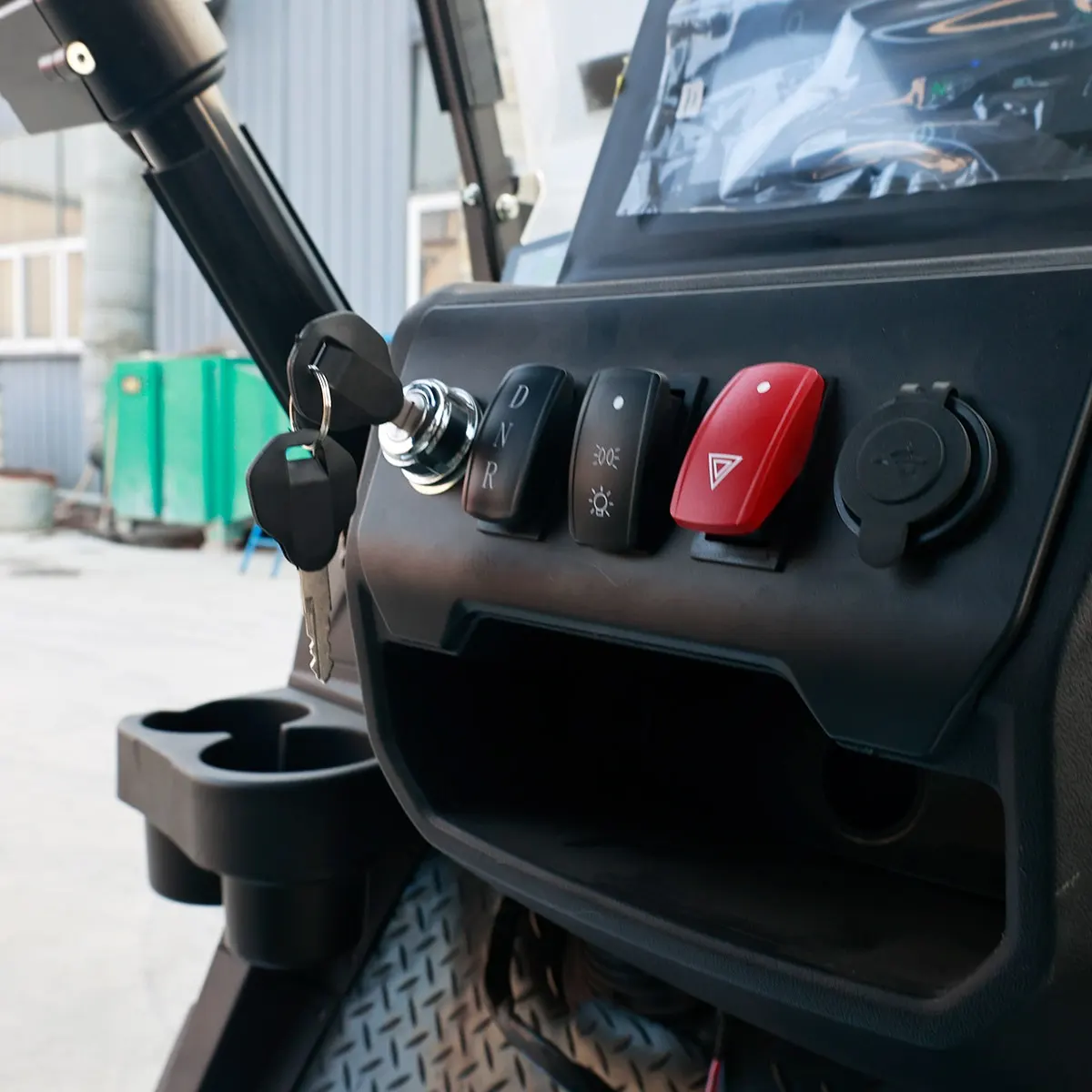 Golf - Xin Dalu - Jiu Xi-C6-Detalles-C6-Detalles-Panel de interruptores de control central