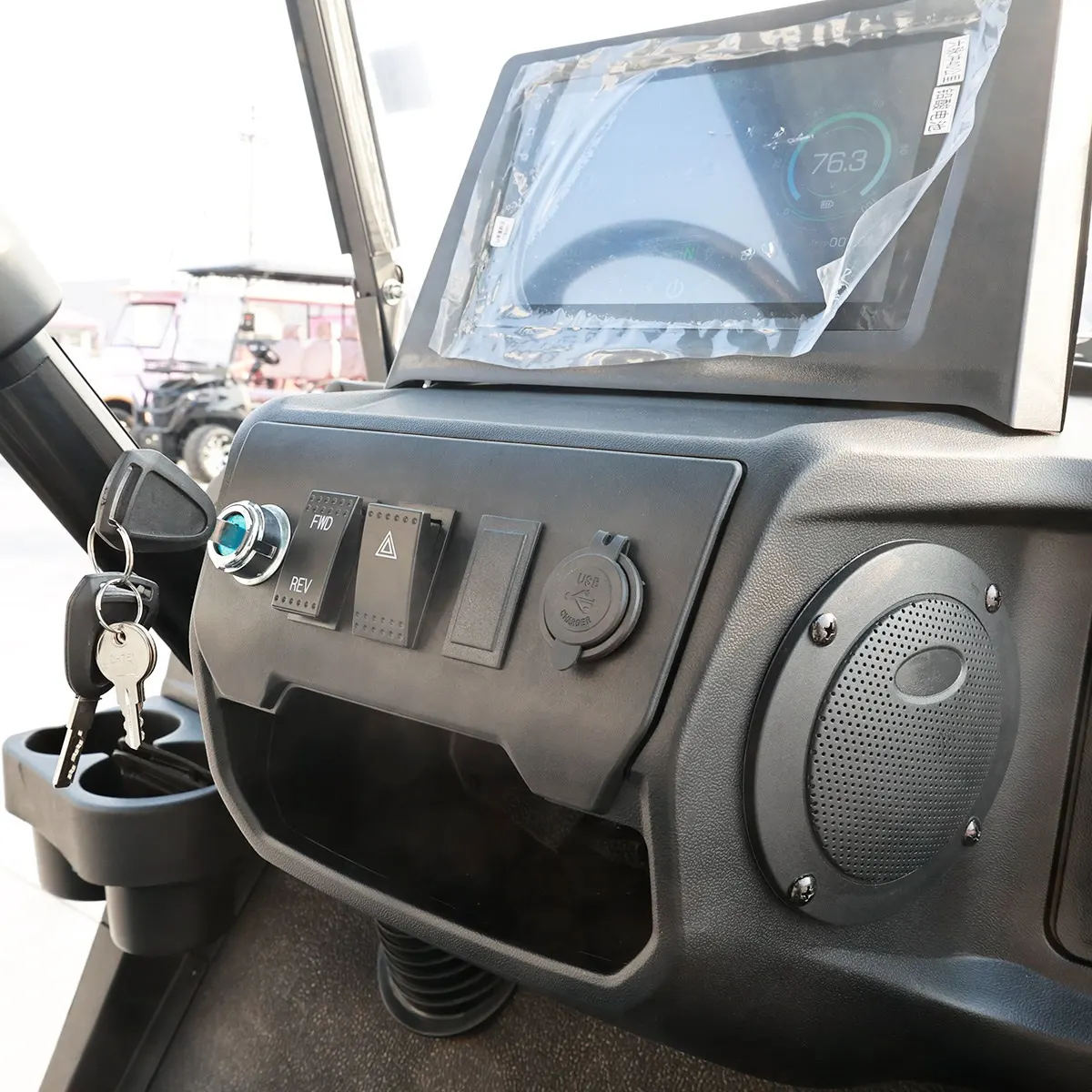 Golf - Xin dalu-jiu xi-C6 2 chi tiết-C6 2 chi tiết-Bảng điều khiển trung tâm