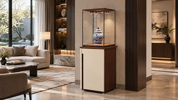 Elegante thuisdisplay