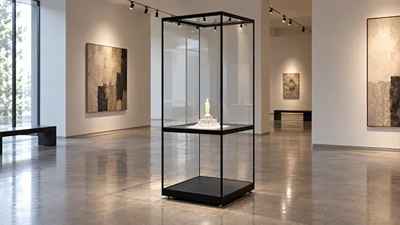 Kunstgalerie Skulptur Display