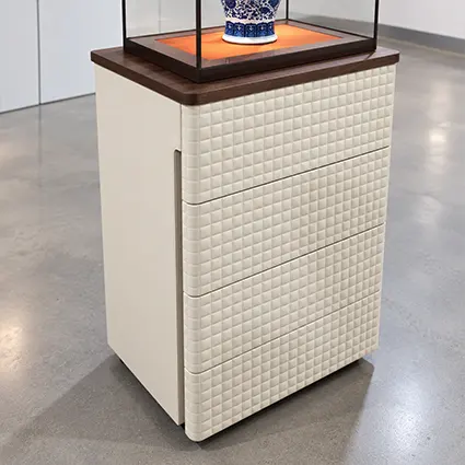 Configuratiescherm met gewatteerde kast 8